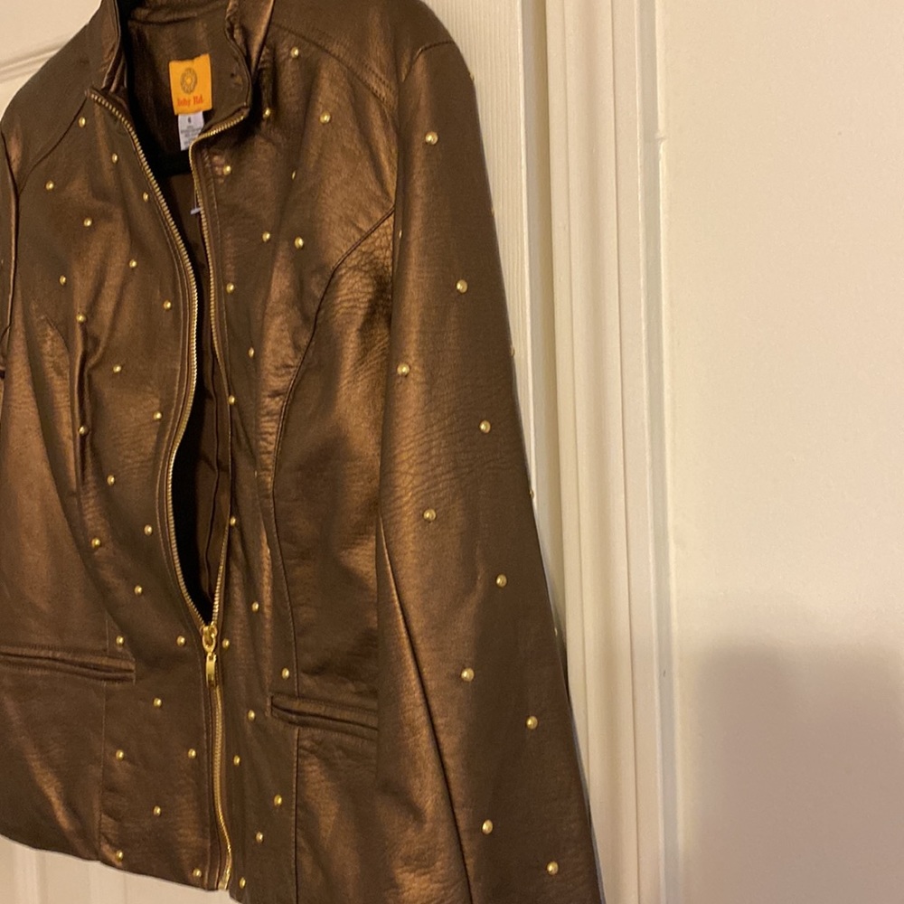 Ruby Red Motorcycle Jacket - image 3